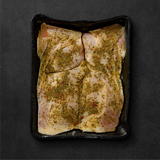 Butterflied Greek Chicken