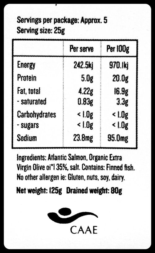 Salmon in Olive Oil by Good Fish | McKenzie's Meats