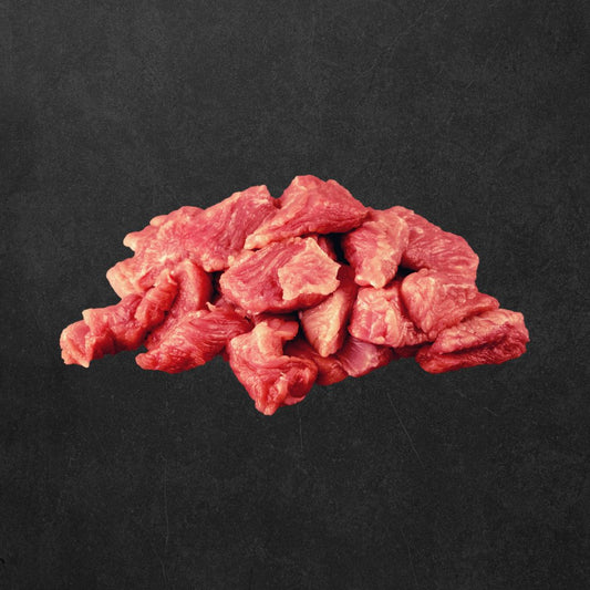 Halal Diced Beef, 1kg | McKenzie's Meats