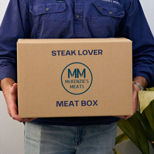 Steak Lover (T-Bones & Scotch Fillet) Meat Box | McKenzie's Meats