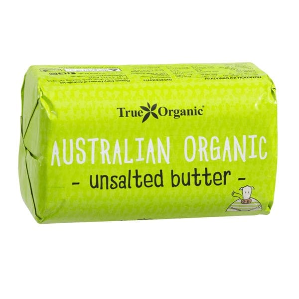 True Organic Unsalted Butter, 250g | McKenzie's Meats