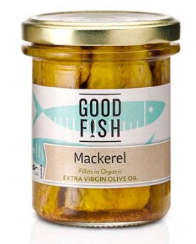 Mackeral in Olive Oil by Good Fish | McKenzie's Meats