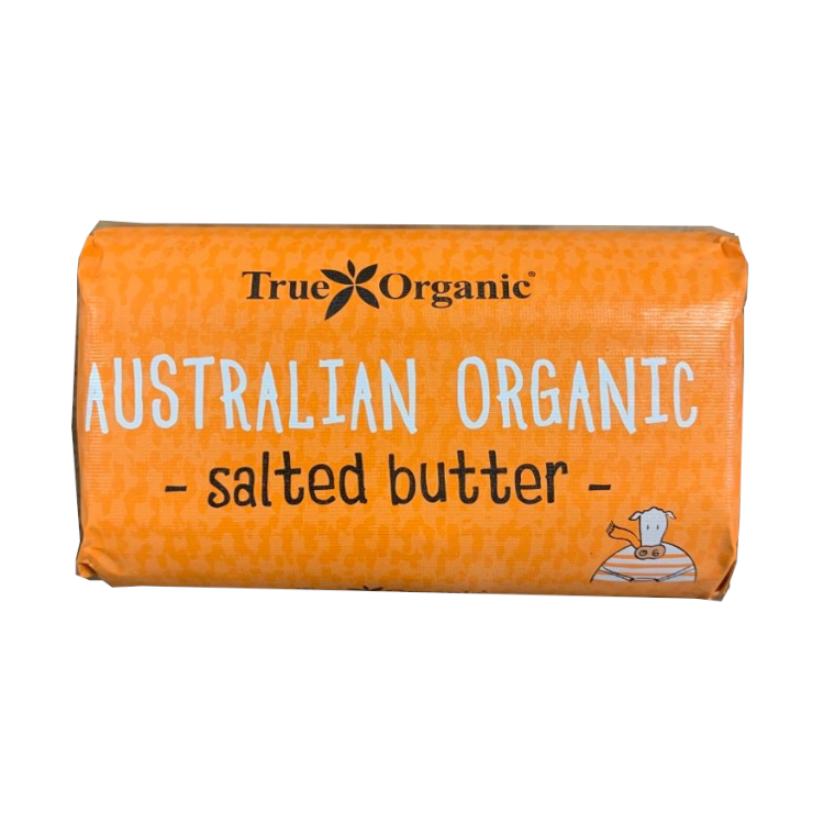 True Organic Salted Butter, 250g | McKenzie's Meats